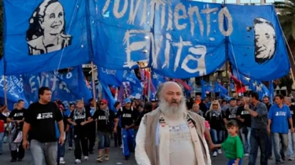 El gobierno denunció a Emilio Pérsico, líder del Movimiento Evita, por fraude a la administración pública