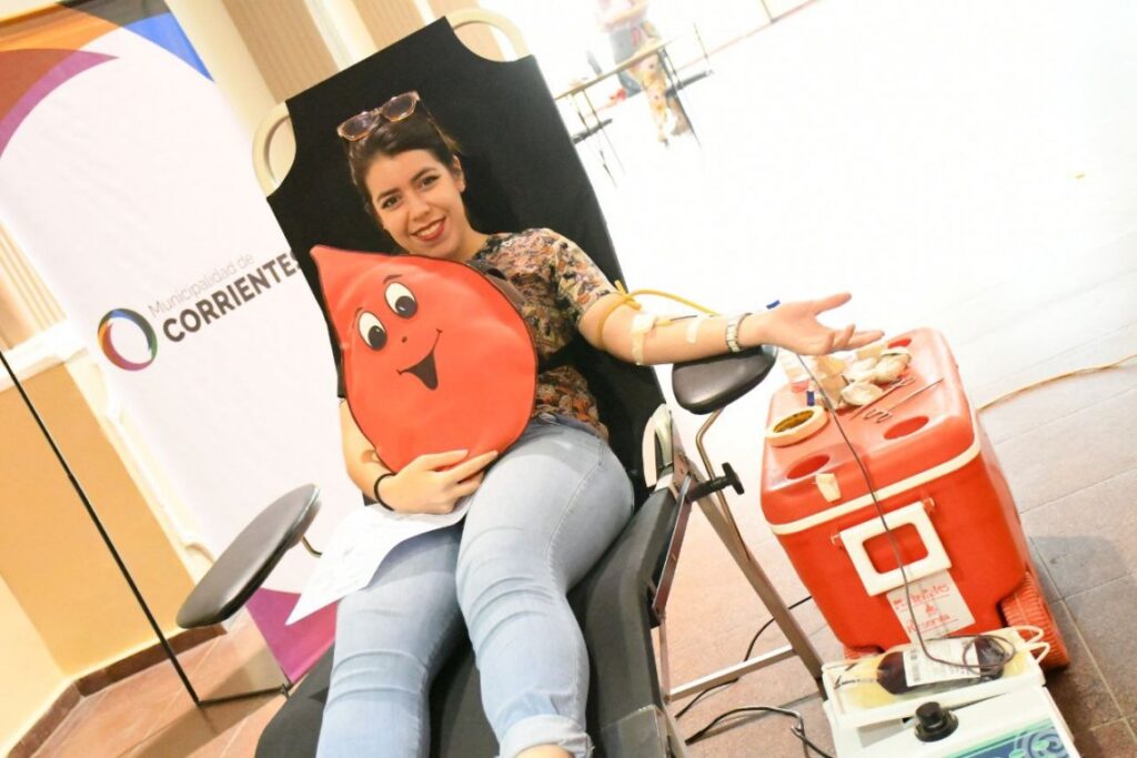 La Municipalidad realizó la primera campaña de donación de sangre del añ
